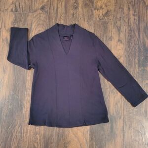 Rafaella Studio Top Black Size M